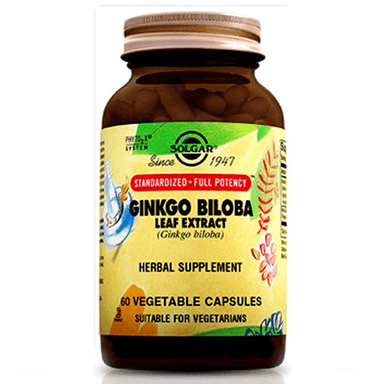 Solgar Ginkgo Biloba Leaf Extract 60 Kapsül