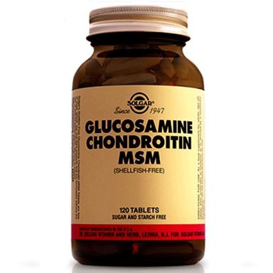 Solgar Glucosamine Chondroitin MSM 120 Tablet