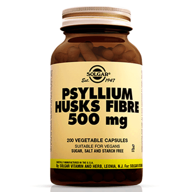 Solgar Psyllium Husks Fibre 500 mg 200 Kapsül