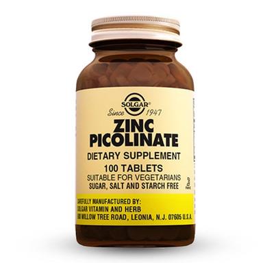 Solgar Zinc Picolinate 22 mg 100 Tablet