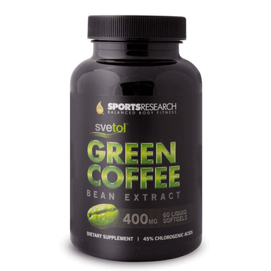 SportsResearch Green Coffee Bean Extract 60 Jel Kapsül