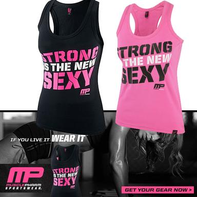 Musclepharm 'Strong is the New Sexy' Kadın Atlet