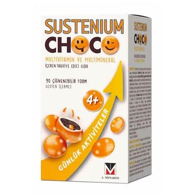 Sustenium Choco Multivitamin 90 Çiğnenebilir Form