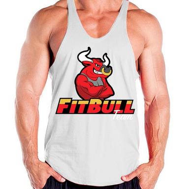 Fitbull Team T-Back Tank Top  Beyaz
