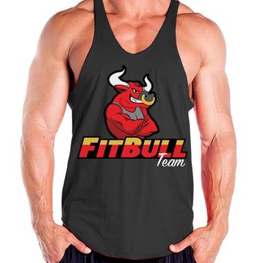 Fitbull Team T-Back Tank Top Siyah