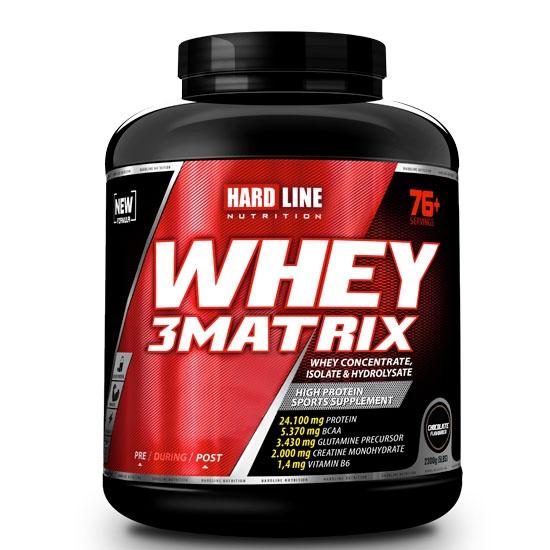 Hardline Whey 3 Matrix Protein Tozu 2300 gr