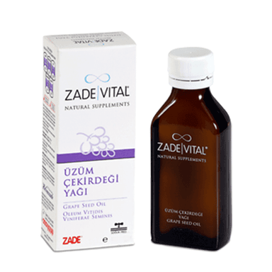 Zade Vital Üzüm Çekirdeği Yağı 200 Ml