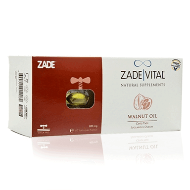 Zade Vital Ceviz Yağı 800 Mg 60 Kapsül