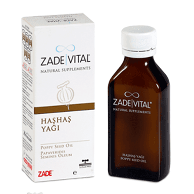 Zade Vital Haşhaş Yağı 200 Ml