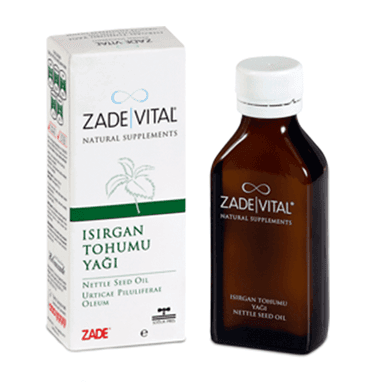 Zade Vital Isırgan Tohumu Yağı 200 Ml