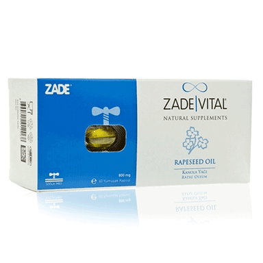 Zade Vital Kanola Yağı 800 mg 60 Kapsül