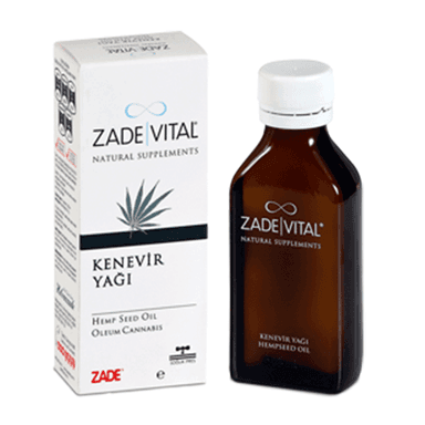 Zade Vital Kenevir Yağı 200 ml