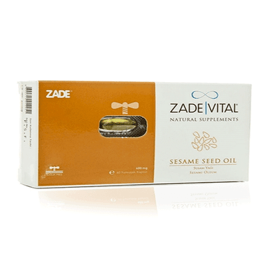 Zade Vital Susam Yağı 400 mg 60 Kapsül