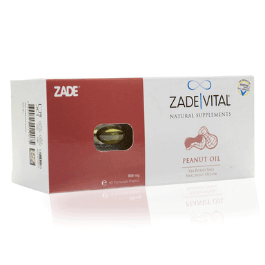Zade Vital Yer Fıstığı Yağı 800 mg 60 Kapsül