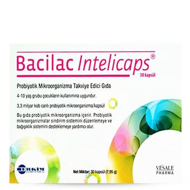 Bacilac Intelicaps Probiyotik 30 Kapsül