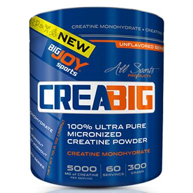 BigJoy CreaBig Micronized Creatine Powder 300 Gr