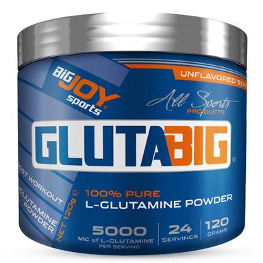 BigJoy GlutaBig %100 Glutamine Powder 120 Gr