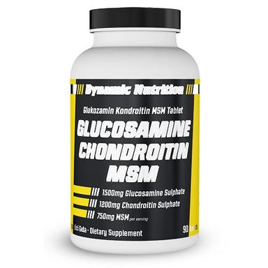 Dynamic Nutrition Glucosamine Chondroitin MSM 90 Tablet