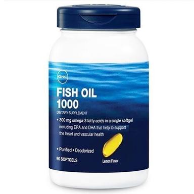 GNC Fish Oil 1000 90 Kapsül