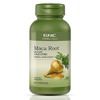 GNC Herbal Plus Maca Root 525 mg 100 Kapsül