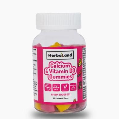 Herbaland Calcium & Vitamin D3 Çiğnenebilir Tablet