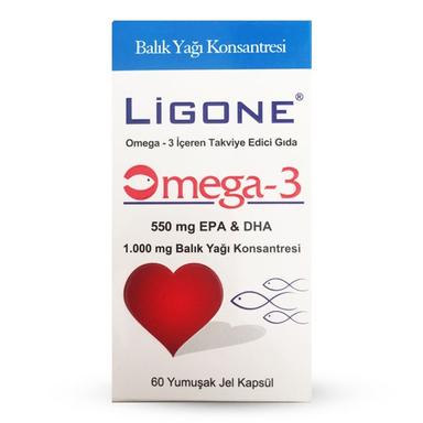 Ligone Omega 3 1000 mg 60 Kapsül