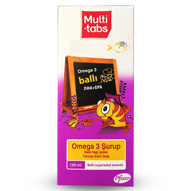 Multi-Tabs Omega 3 Şurup 190 ml
