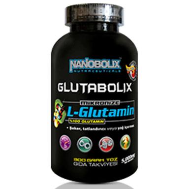 Nanobolix Glutabolix- Mikronize L-Glutamin 300 gr 
