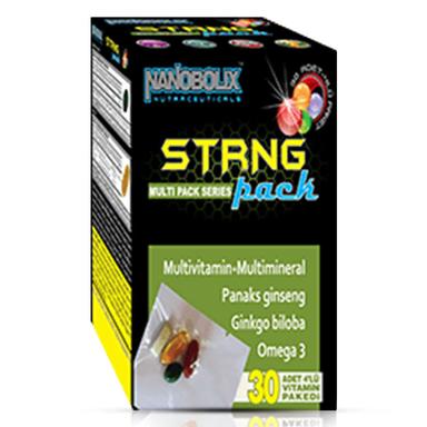 Nanobolix Strng Pack 30 Adet 4'lü Vitamin Paketi