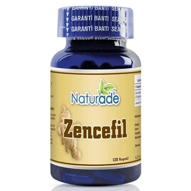 Naturade Zencefil 480 mg 120 Kapsül