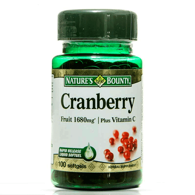 Nature's Bounty Cranberry Plus Vitamin C 100 Kapsül
