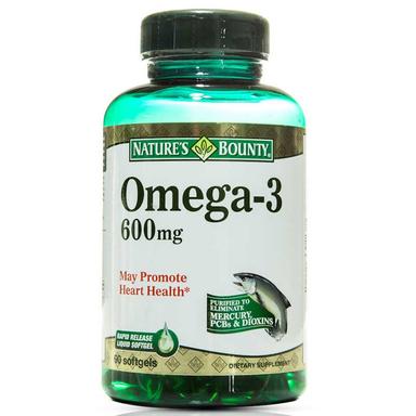 Nature's Bounty Omega-3 600 mg 90 Kapsül