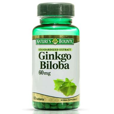 Nature's Bounty Gingko Biloba 60 mg 60 Tablet