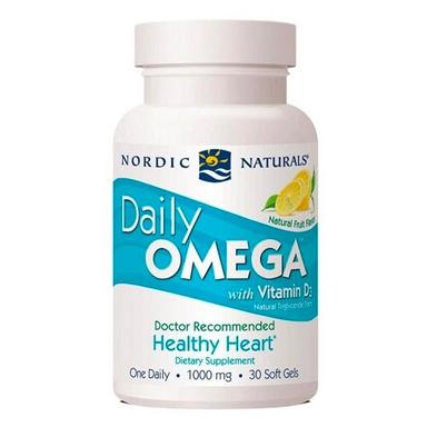 Nordic Naturals Daily Omega with Vitamin D3 30 Yumuşak Kapsül