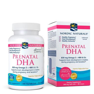 Nordic Naturals Prenatal DHA 90 Yumuşak Kapsül