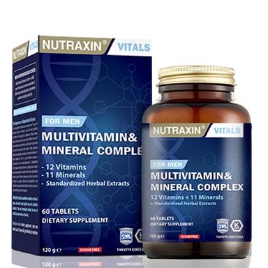 Nutraxin Multivitamin Mineral Complex 60 Tablet