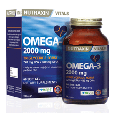 Nutraxin Omega-3 2000 mg 60 Softgel