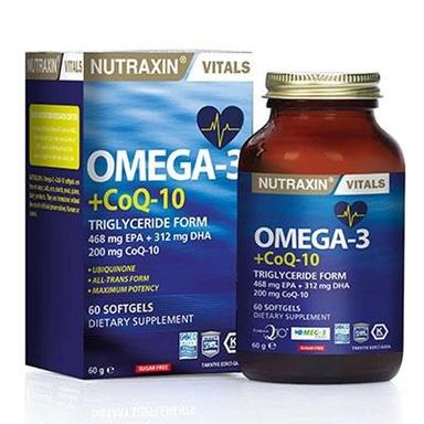 Nutraxin Omega 3 + CoQ-10 60 Kapsül