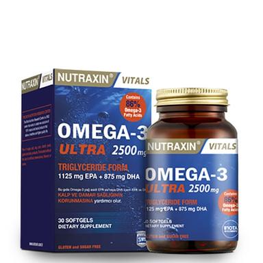 Nutraxin Omega-3 Ultra 2500 mg 30 Softgel
