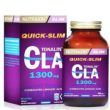 Nutraxin Quick Slim Tonalin CLA 1300 mg 60 Kapsül