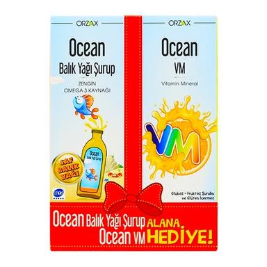 Ocean Balık Yağı Şurup 150 ml & Ocean VM Şurup 150 ml