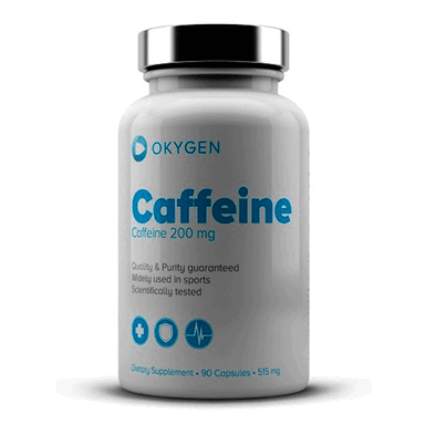 Okygen Sports Caffeine 200 mg 90 Kapsül