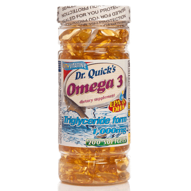 Dr. Quick’s Omega 3 1000 mg 200 SoftJel