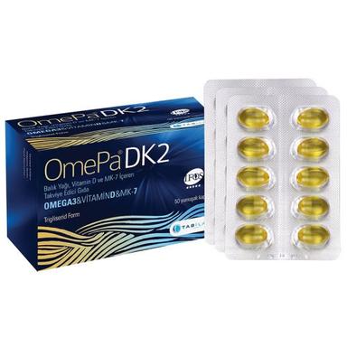 OmePa DK2 vitamin D Mena Q7 50 Kapsül