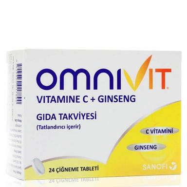 Omnivit C Vitamini Ginseng 24 Tablet