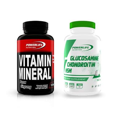 Powerlife Glucosamine + Vitamin Mineral Kombinasyonu