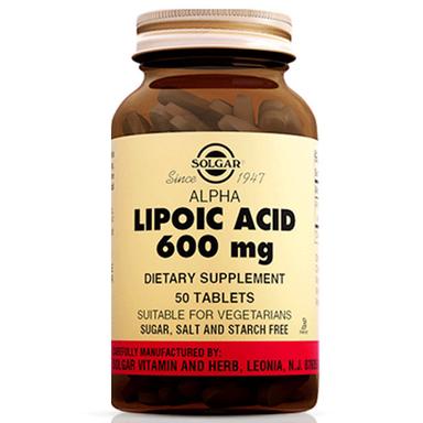 Solgar Alpha Lipoic Acid 600 mg 50 Tablet