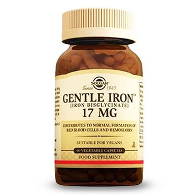 Solgar Gentle Iron 17 mg 90 Kapsül