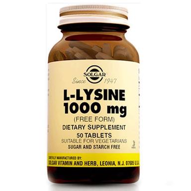 Solgar L-Lysine 1000mg 50 Tablet