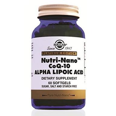 Solgar Nutri-Nano CoQ-10 Alpha Lipoic Acid 60 Kapsül